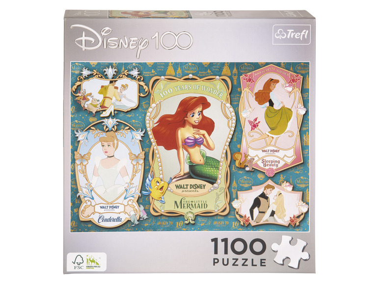 Puzzle Disney 100 Years of Wonder, 1100 elementów