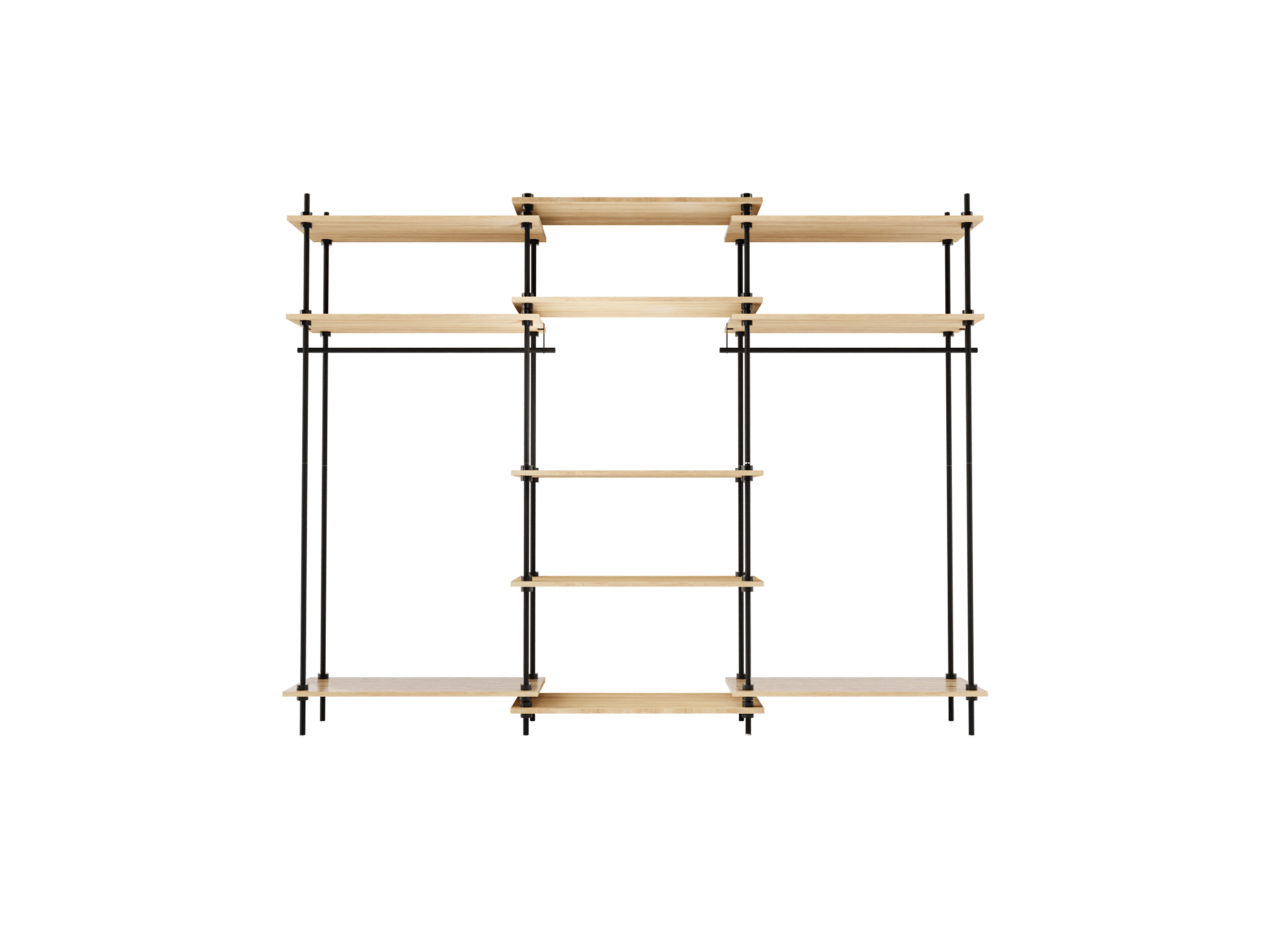 AR SHELVING System regałowy DECO, z 2 szafami
