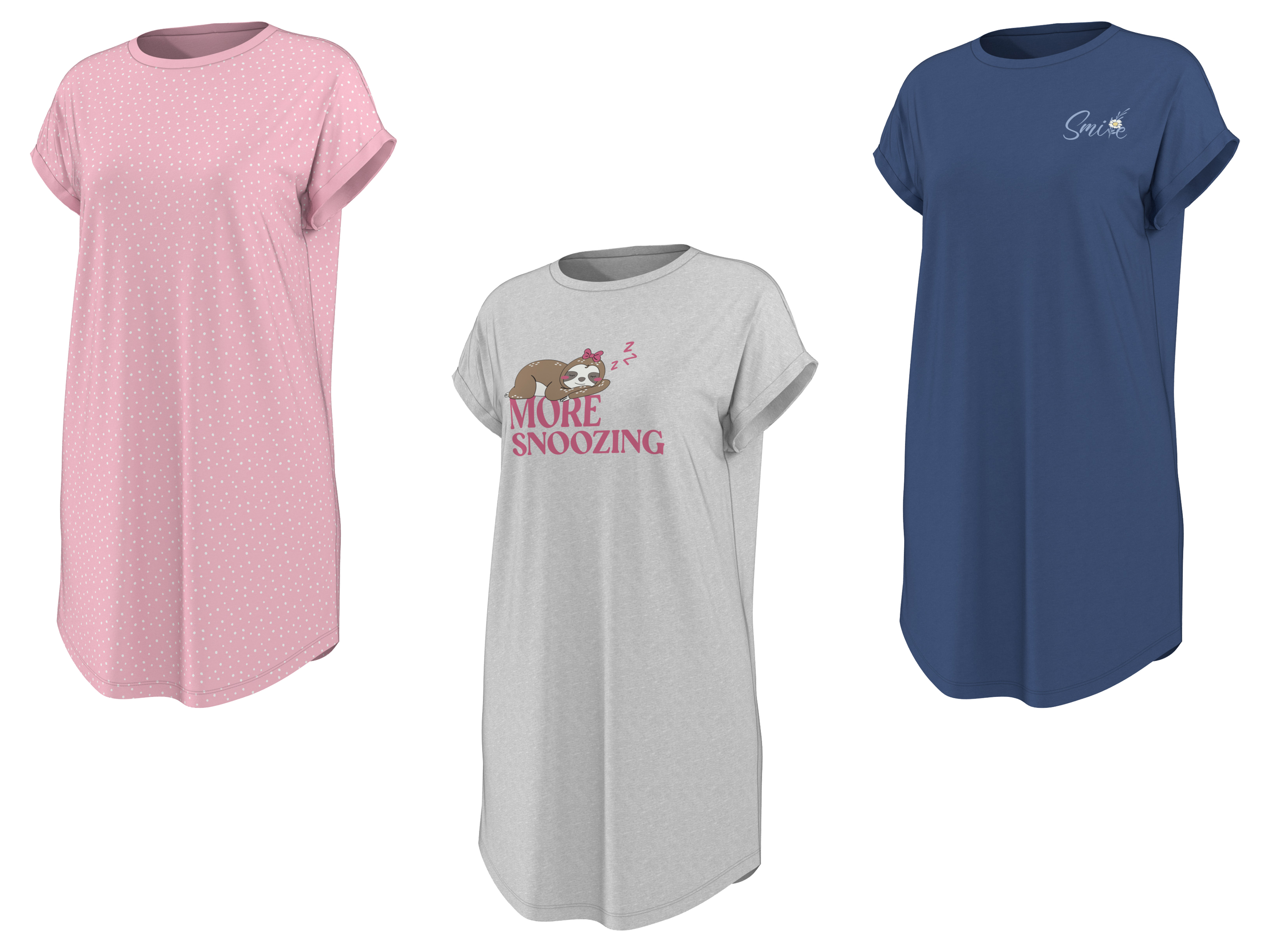 esmara® Koszula nocna damska z bawełną