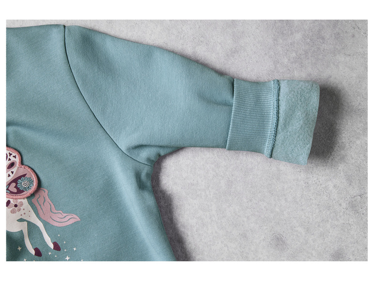 Pełny ekran: lupilu® Bluza dresowa dziecięca z odwracalnymi cekinami - zdjęcie 7