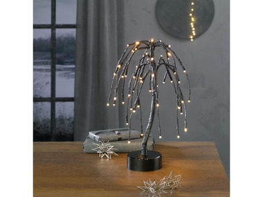 LIVARNO home Dekoracja świąteczna drzewko LED, 30 cm