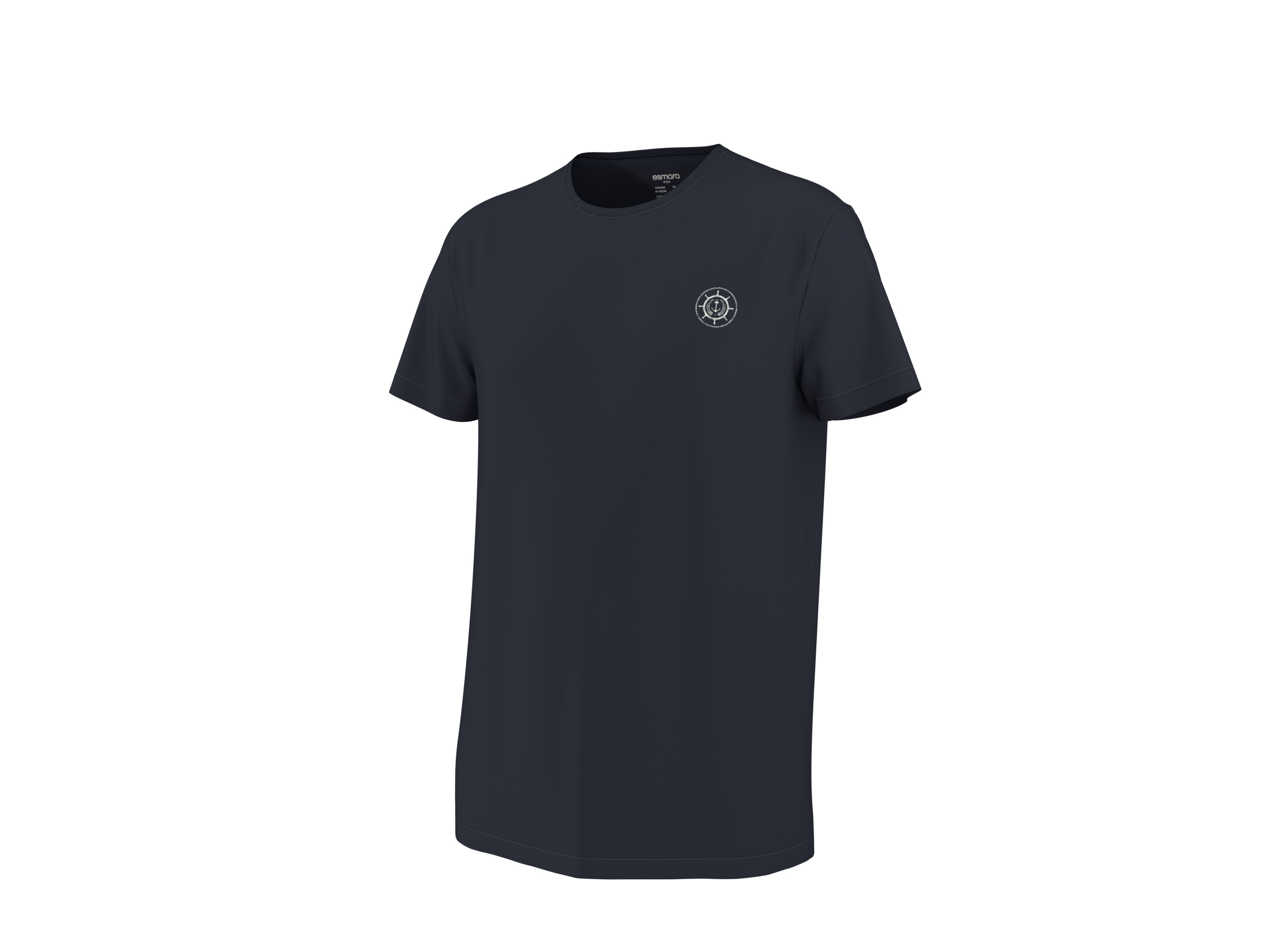 esmara Men T-shirt męski z bawełny 