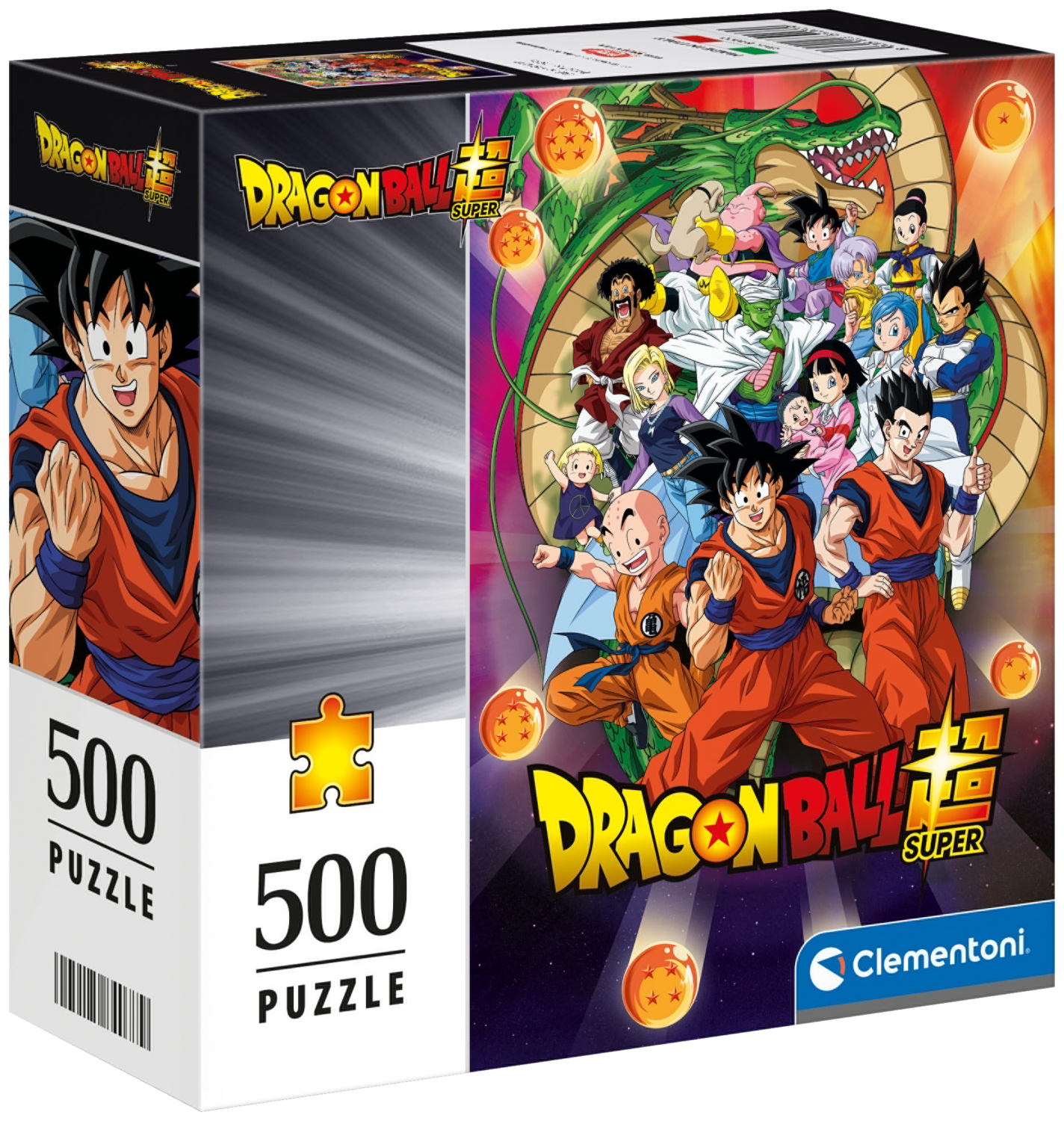 CLEMENTONI Zestaw puzzli Dragon Ball lub One Piece (Dragon Ball – Drużyna)