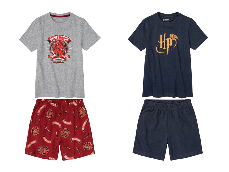 Pełny ekran: Piżama chłopięca z kolekcji Harry Potter (t-shirt + szorty) - zdjęcie 1