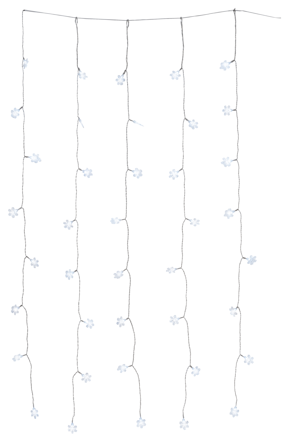 LIVARNO® Kurtyna LED (Płatek śniegu)
