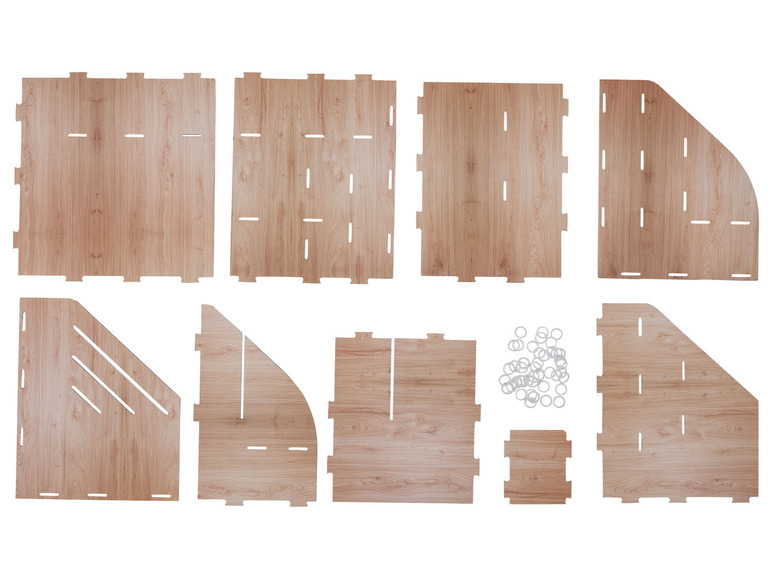 Pełny ekran: crelando® Organizer biurkowy, imitacja drewna - zdjęcie 20