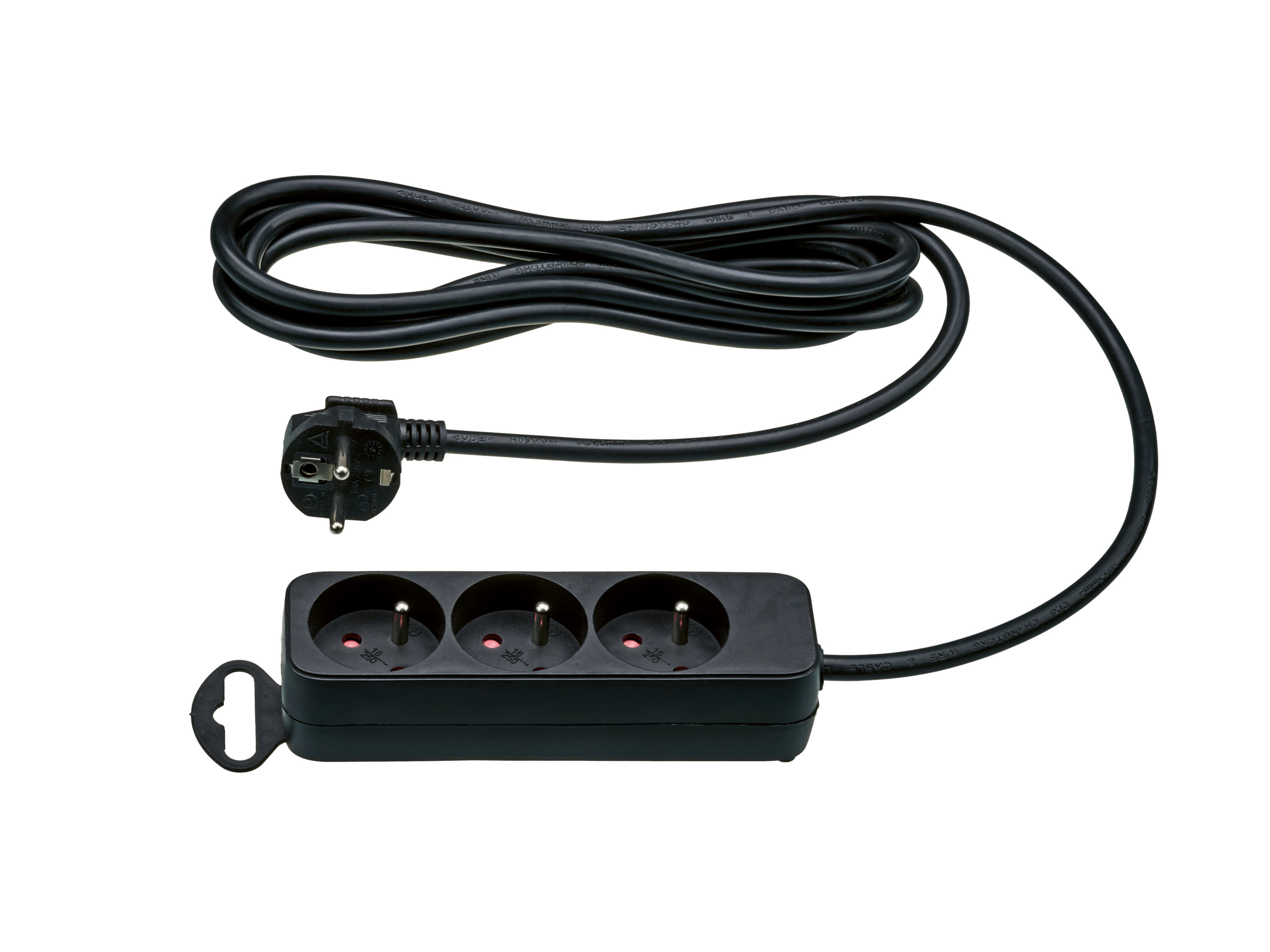 TRONIC® Listwa zasilająca 3-gniazdowa (Potrójny 3m)