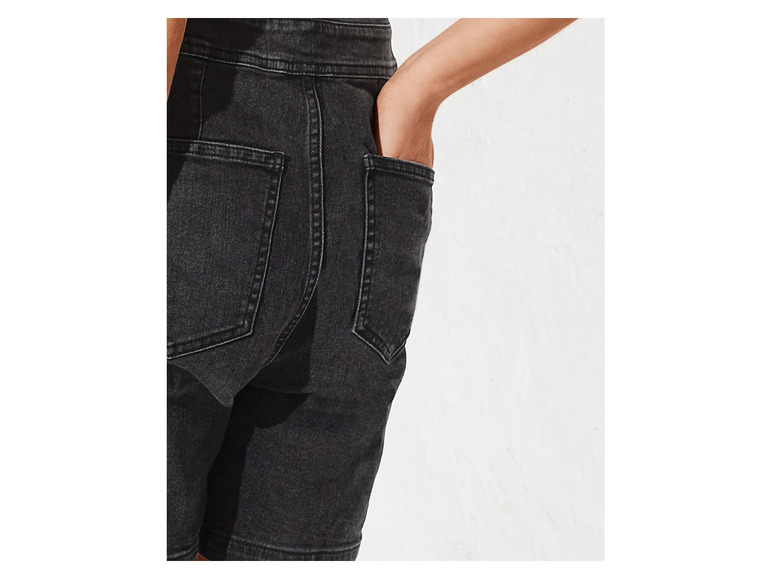 Pełny ekran: esmara Ogrodniczki jeansowe damskie - zdjęcie 10