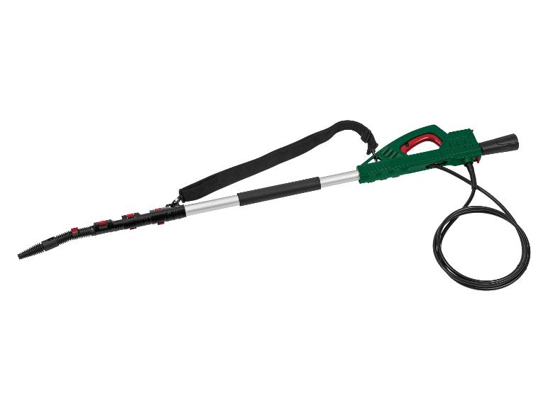 Długie nożyce do żywopłotu Parkside z paskiem na ramię i kablem zasilającym