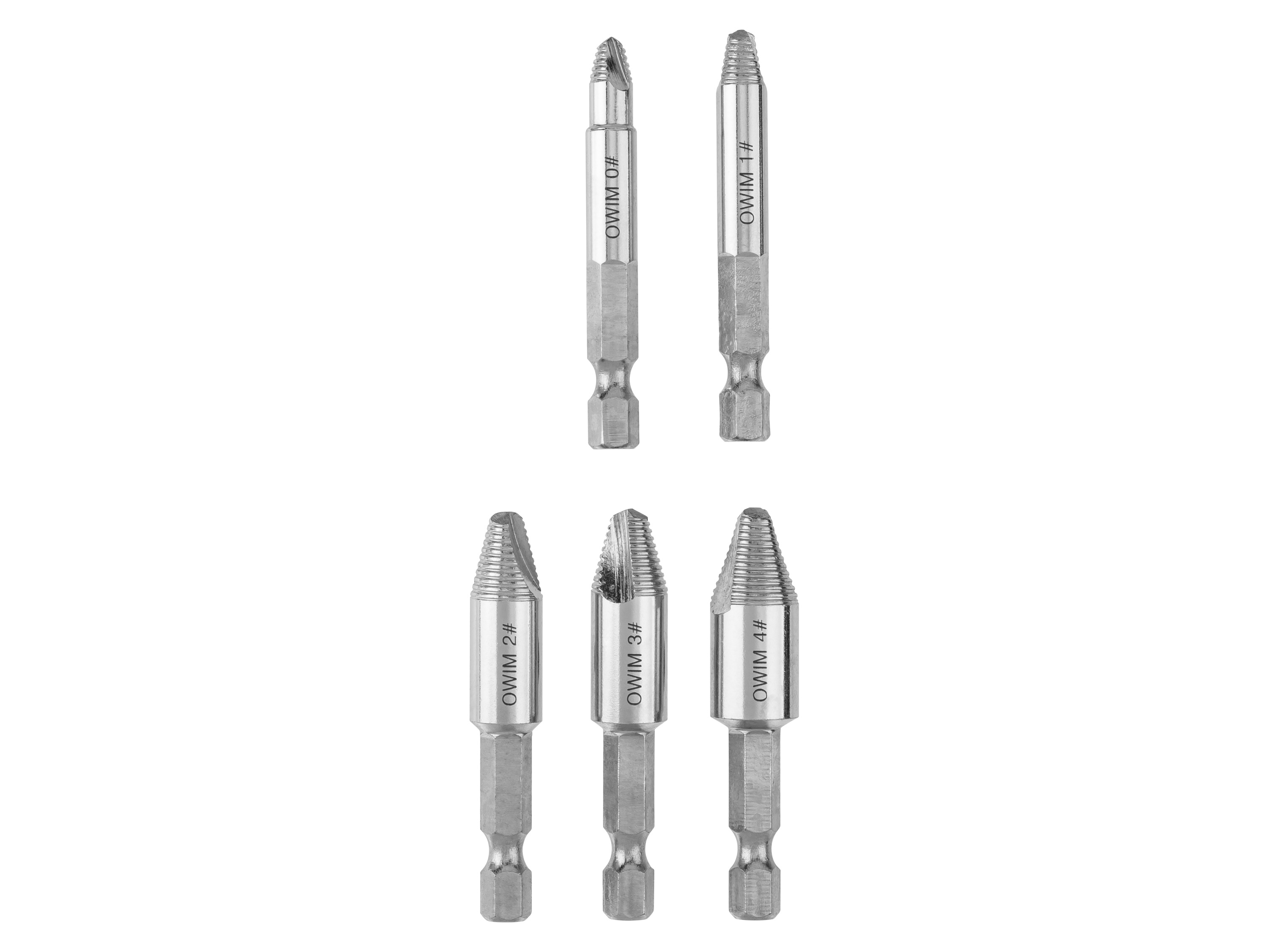 PARKSIDE® Akcesoria wiertarskie  (Wykrętaki HSS do śrub)