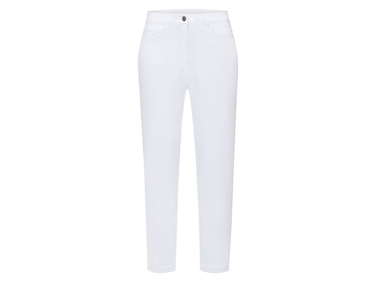 Pełny ekran: esmara® Spodnie robocze damskie, białe, 1 para - zdjęcie 5