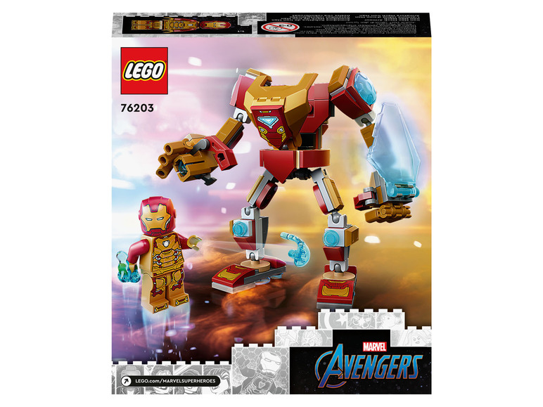 Pełny ekran: LEGO® Marvel Super Heroes Mech Iron Mana 76140 - zdjęcie 3