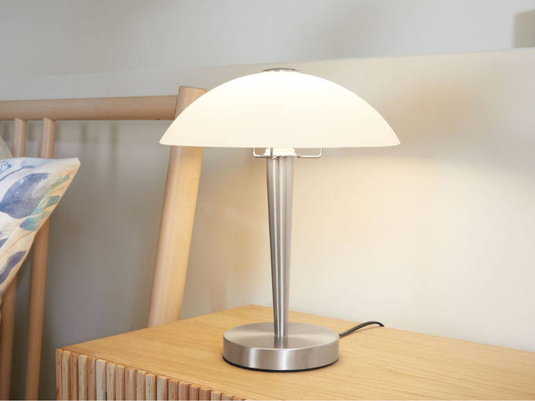 Pełny ekran: LIVARNO home Lampa stołowa LED z dotykowym przełącznikiem przyciemniania, 1 sztuka - zdjęcie 13