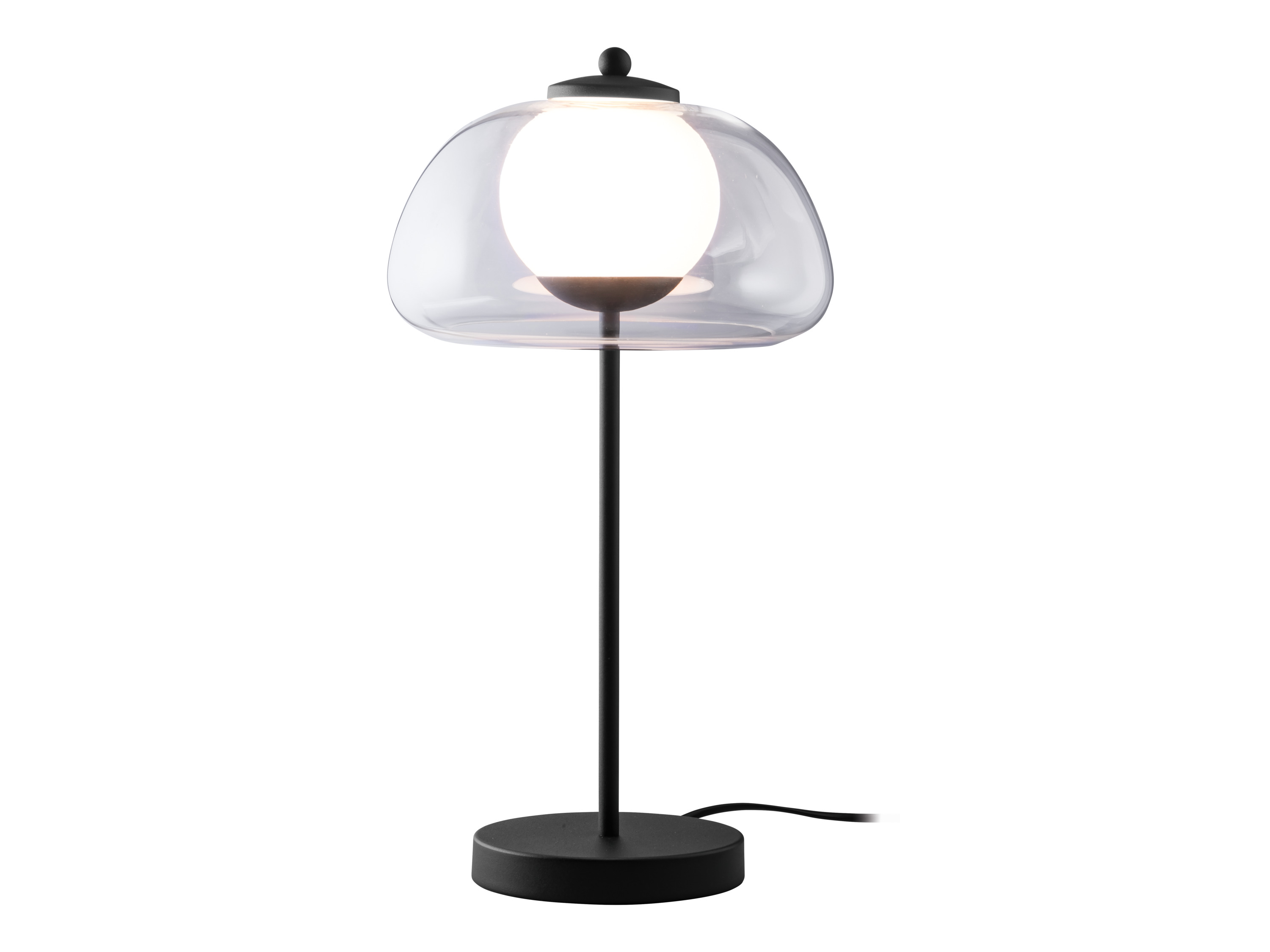 LIVARNO home Lampa stołowa LED (Przezroczysty)