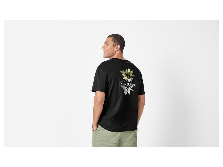T-shirt oversize męski z bawełny