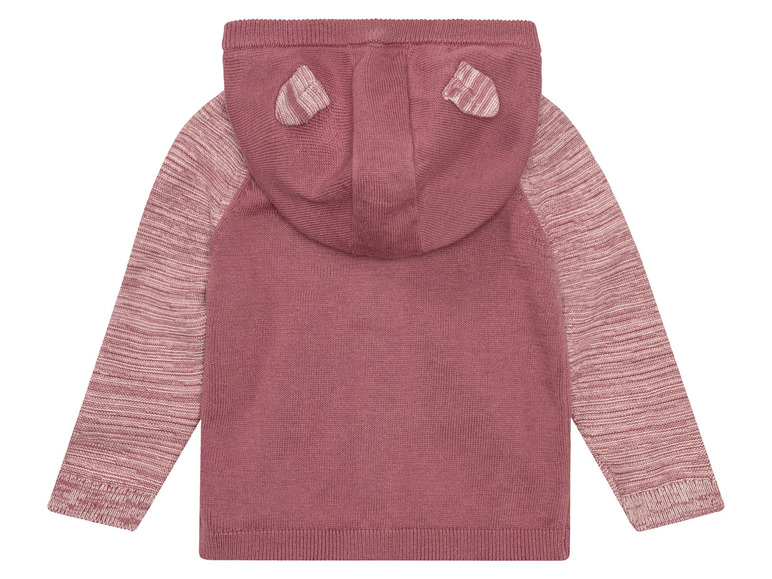 Pełny ekran: lupilu® Sweterek niemowlęcy dla dziewczynki z biobawełny - zdjęcie 4