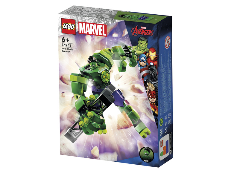 76241 Mechaniczna zbroja Hulka