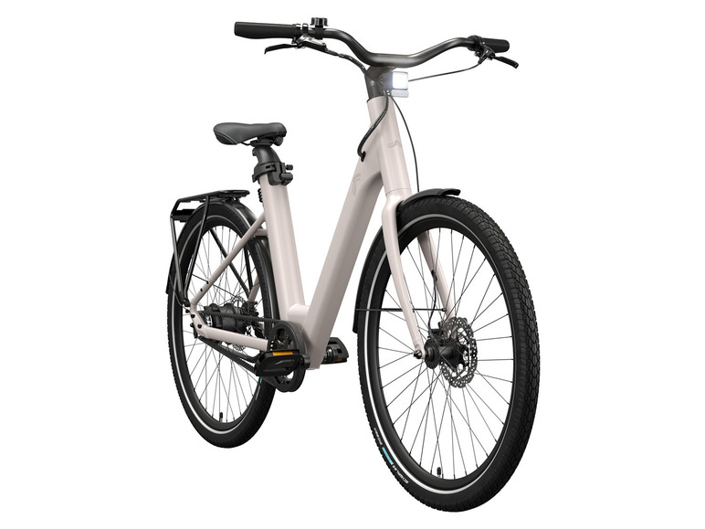Pełny ekran: CRIVIT Rower elektryczny Urban E-Bike Y.2, biały kremowy - zdjęcie 10