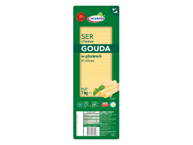 Mlekpol Ser gouda w plastrach