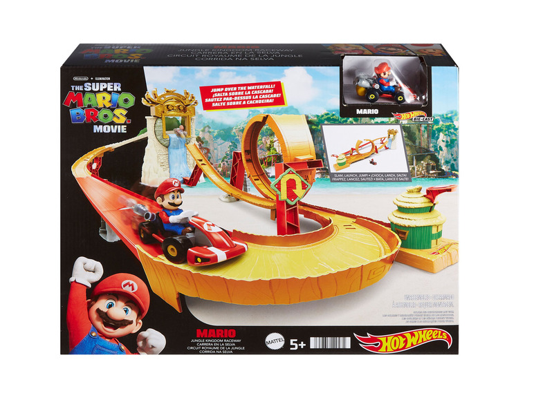 Tor wyścigowy "Mario Kart", z 1 samochodzikiem