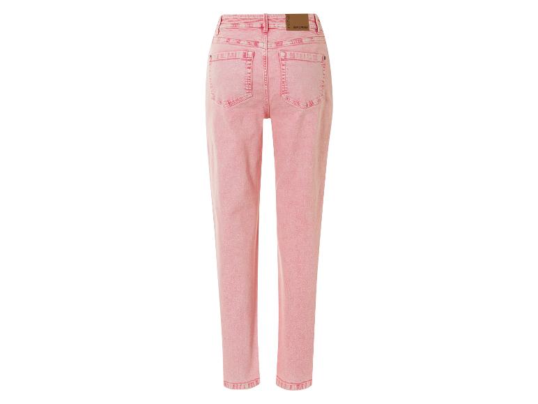 Różowe dżinsy od Denim Department.