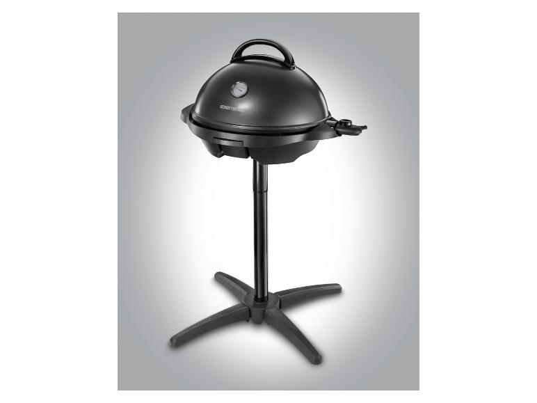 Elektryczny grill George Foreman na stojaku: idealny do grillowania.