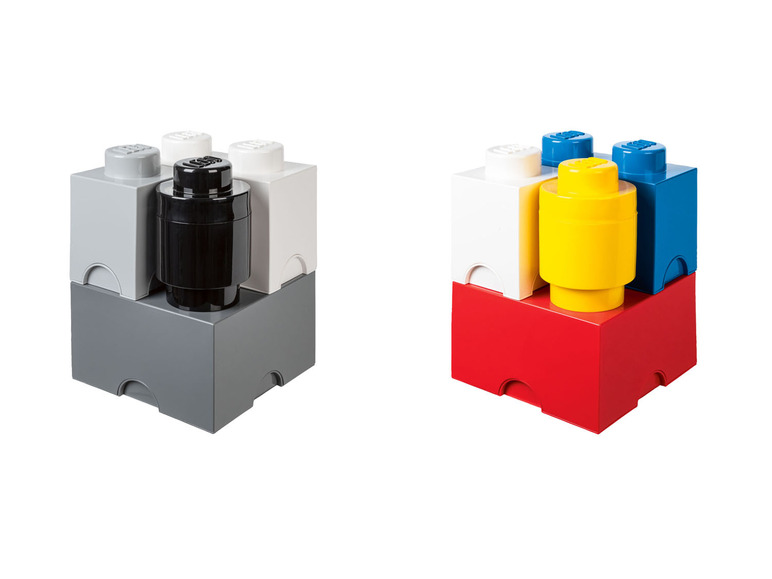 Pełny ekran: LEGO Pudełka do przechowywania, 4 elementy - zdjęcie 1