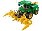 Lego kombajn John Deere 9700 z ruchomymi częściami.