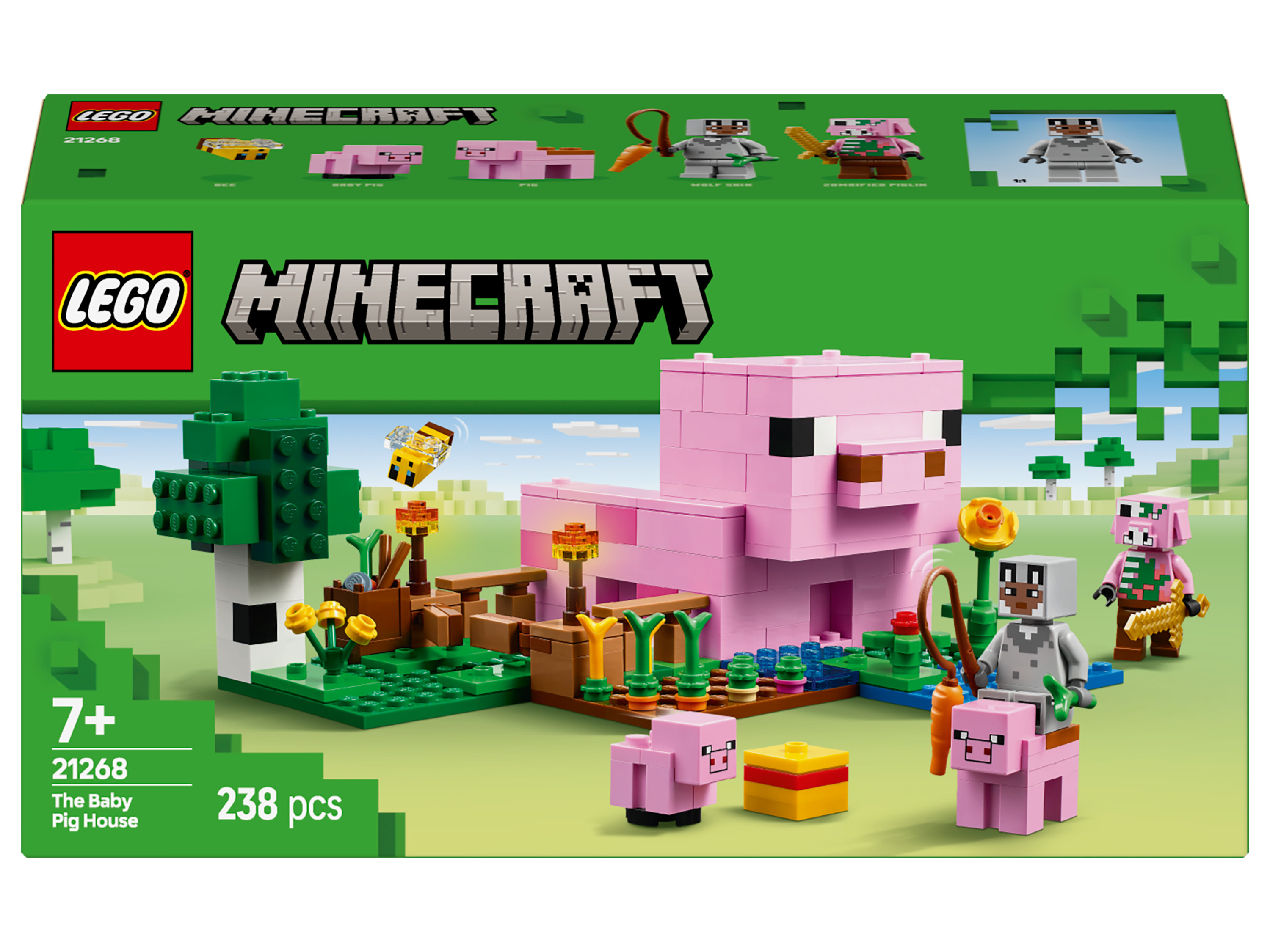 LEGO MINECRAFT Zestaw klocków LEGO® 21268 Domek dla prosiaczka