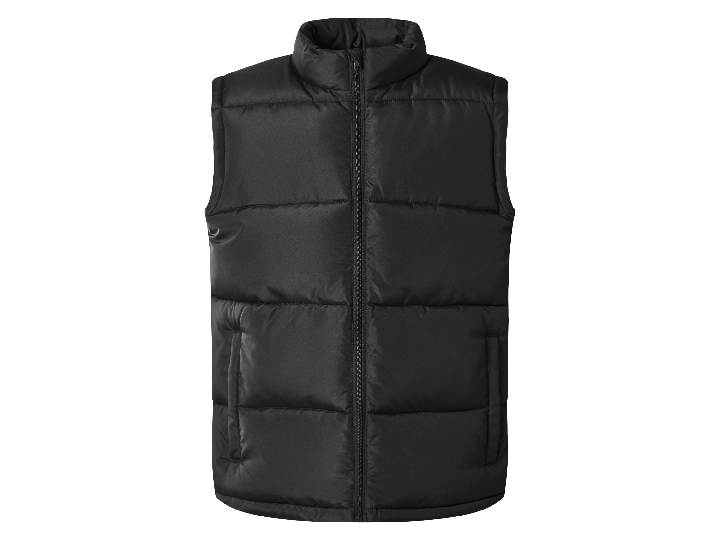 ESMARA MEN Męska kamizelka pikowana (Czarny, XXL (60/62))