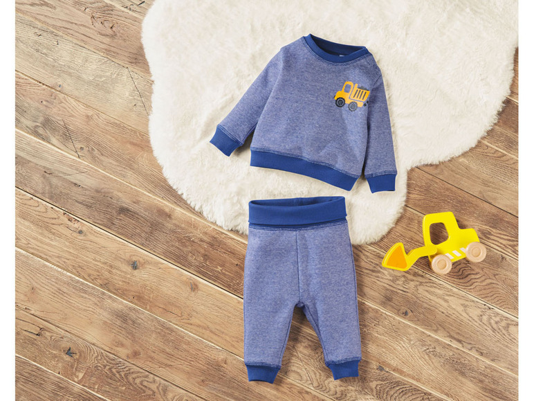 Pełny ekran: lupilu® Dres niemowlęcy dla chłopca (bluza + spodnie) - zdjęcie 11