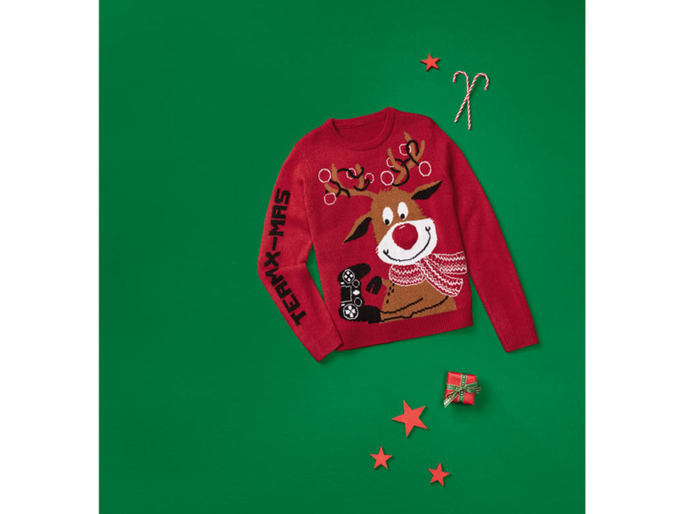 Pełny ekran: pepperts!® Sweter świąteczny chłopięcy z diodami LED - zdjęcie 13