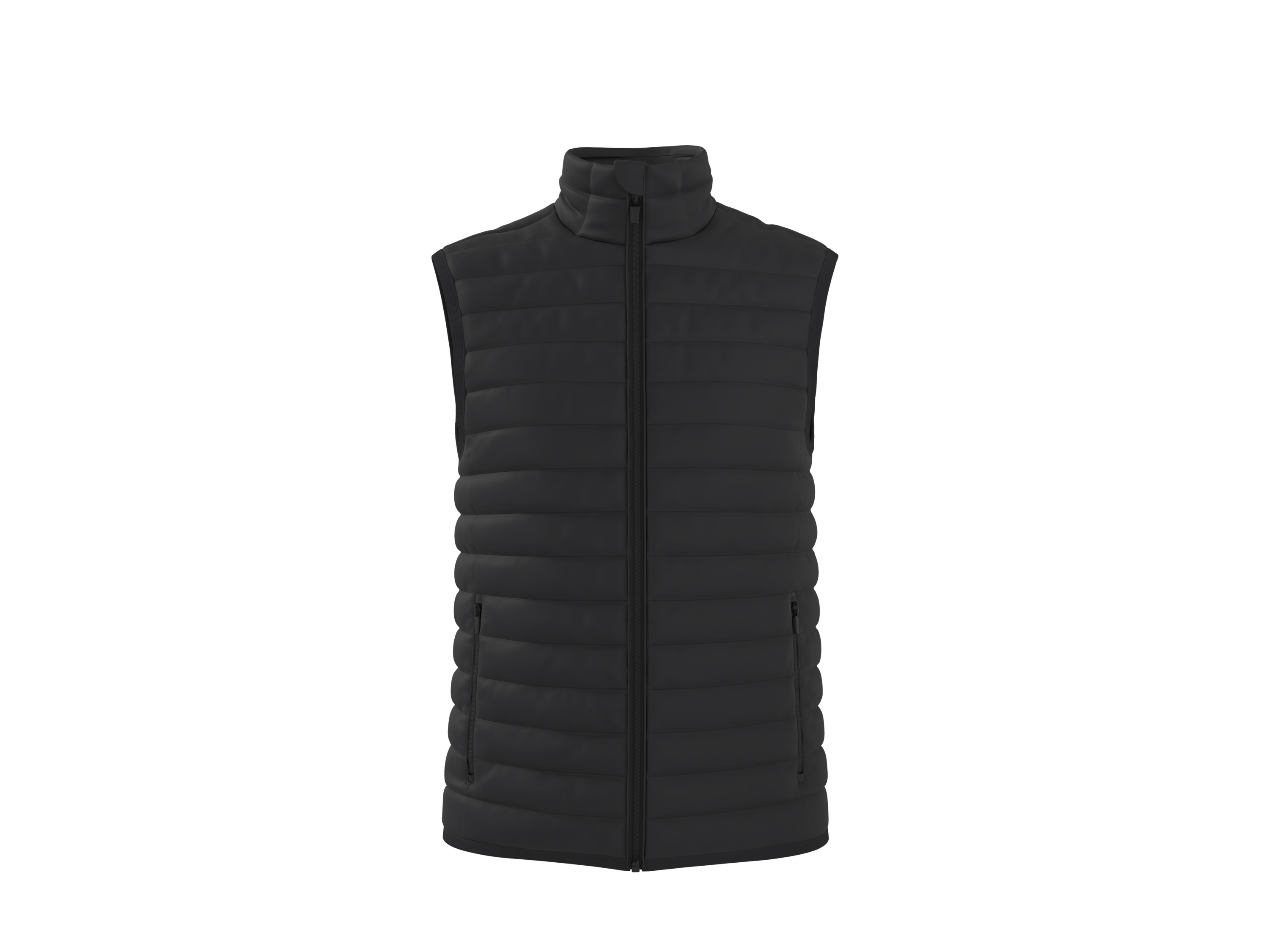 ESMARA MEN Kamizelka męska lekka (Czarny, XXL (60/62))