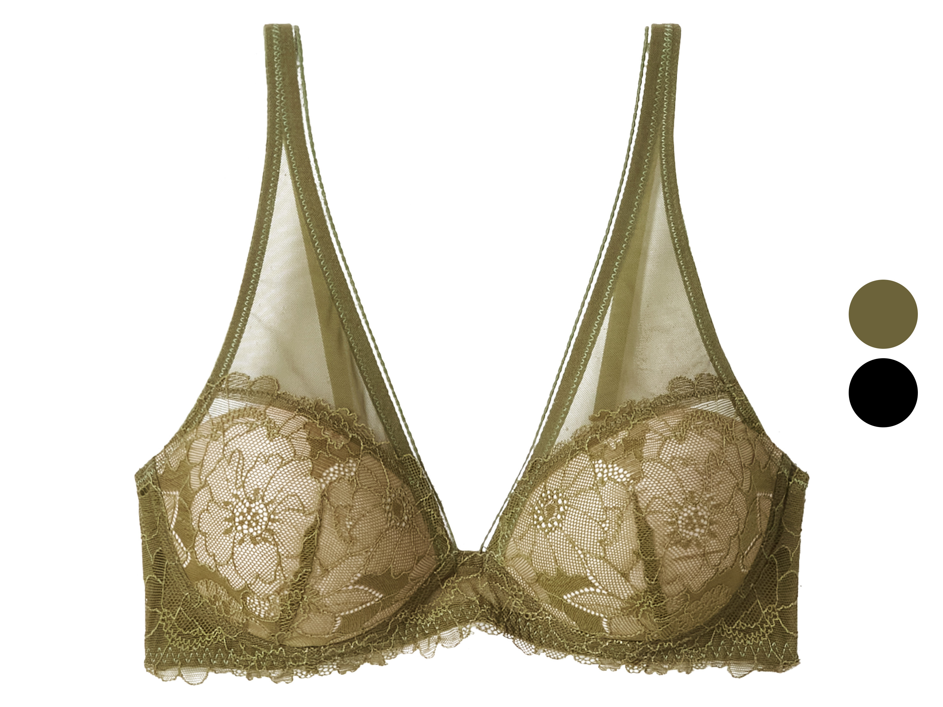 esmara® Biustonosz damski z fiszbinami, koronkowy