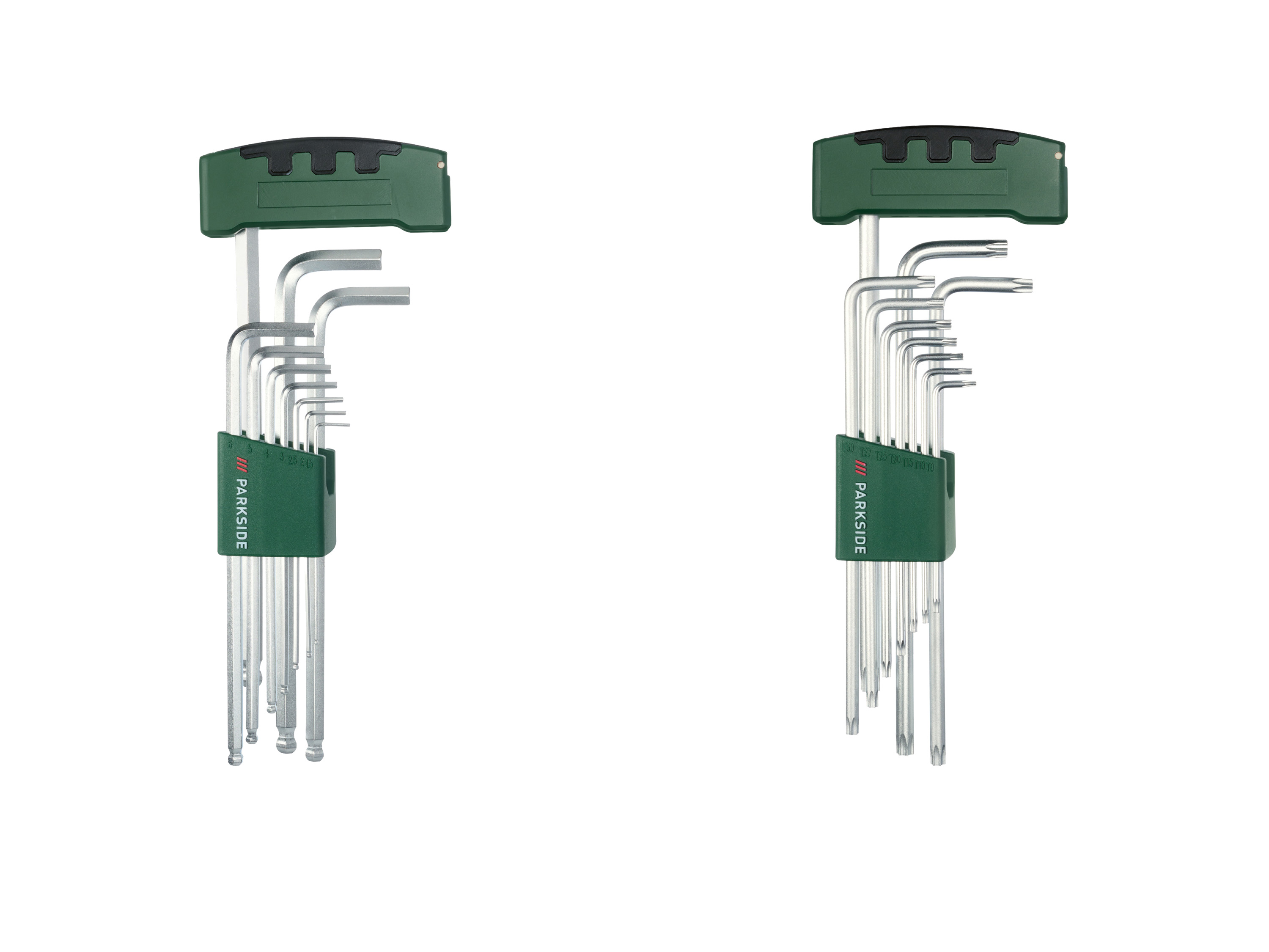PARKSIDE® Zestaw kluczy trzpieniowych imbusowych / TX, 11-częściowy