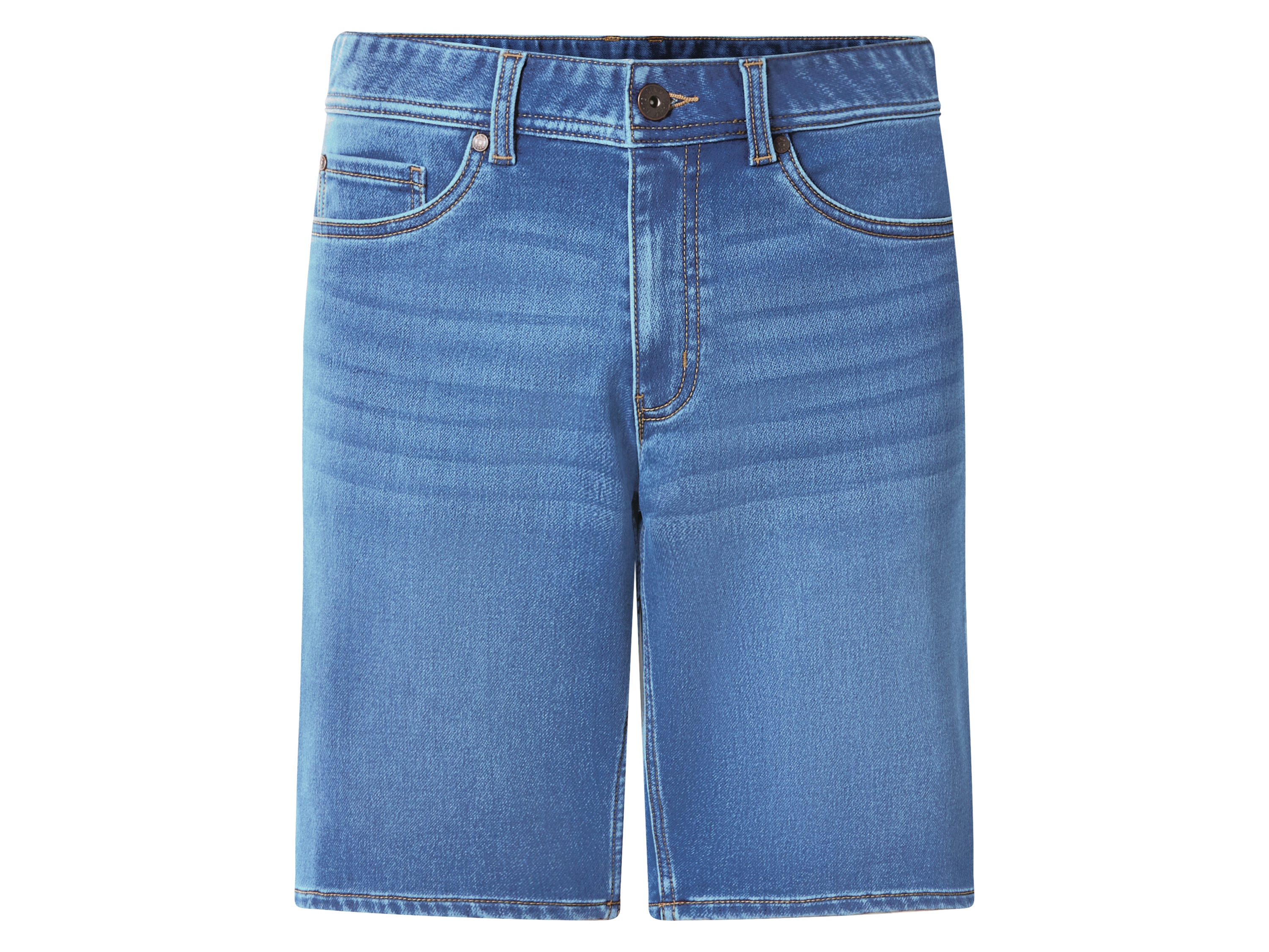 esmara Men Męskie bermudy z dresowego denimu 
