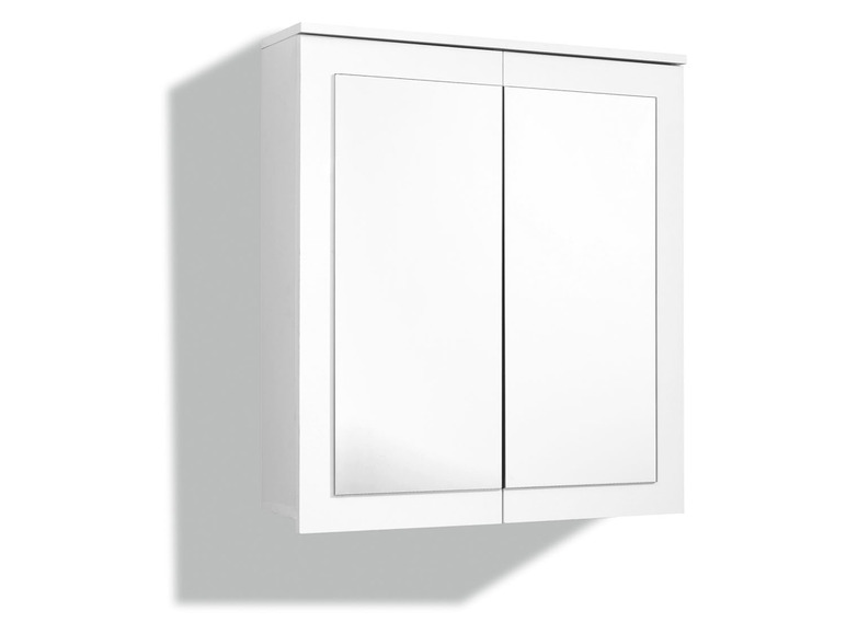 Pełny ekran: LIVARNO home Szafka lustrzana Basel, z 2 drzwiami z lustrem - zdjęcie 6