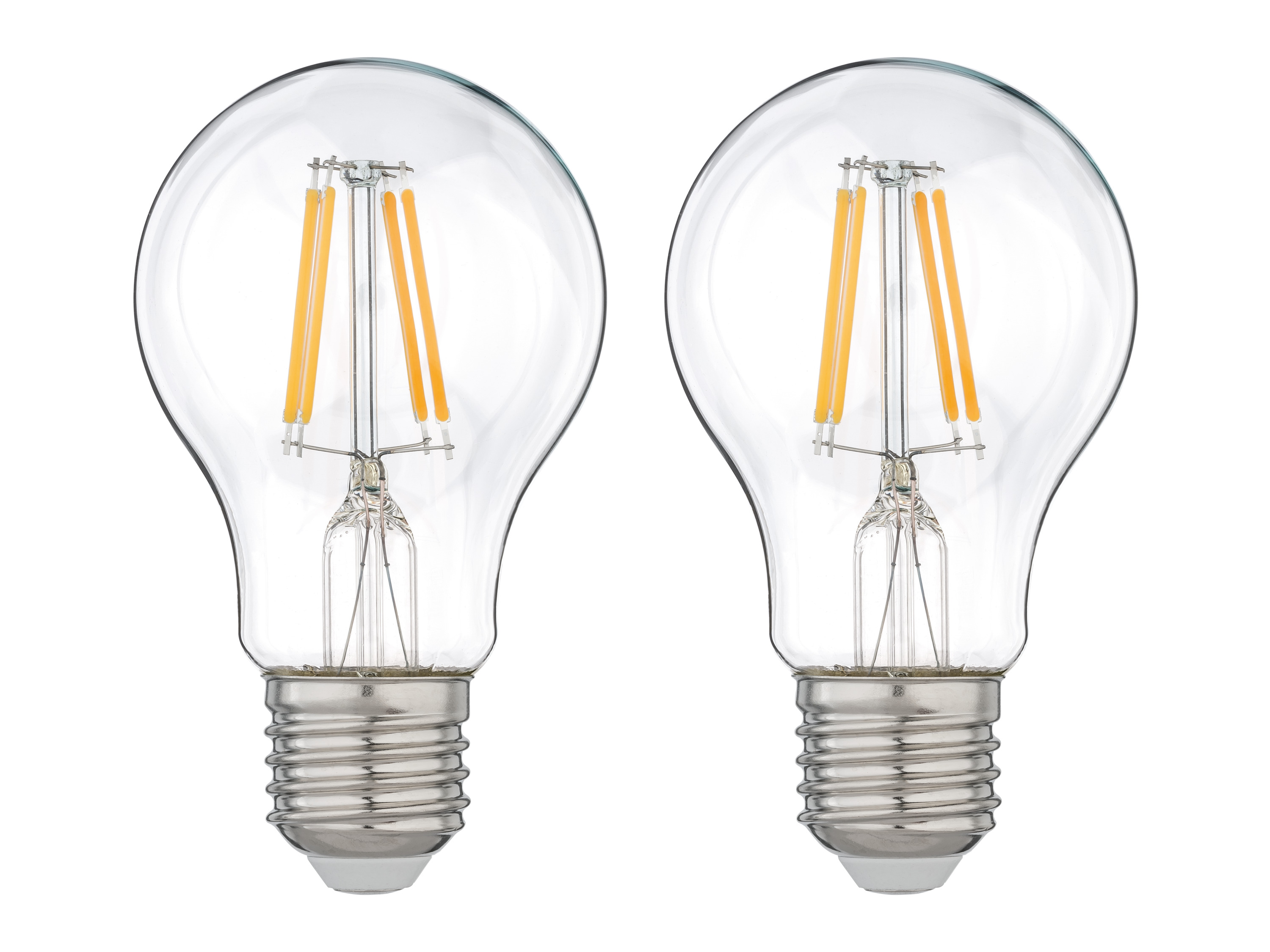LIVARNO® Żarówka filamentowa LED, 1 lub 2 sztuki (Kula E27 4,2W, zestaw 2 szt)