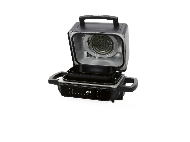 Grill elektryczny z funkcją wędzenia i frytkownicy beztłuszczowej, 2200 W, SHLFS 2200 A1