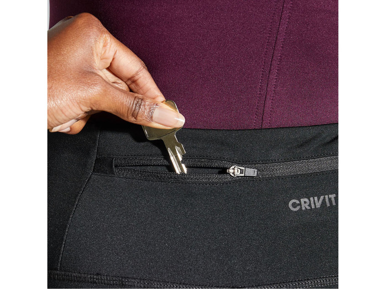 Pełny ekran: CRIVIT Spodnie funkcyjne damskie typu capri, szybkoschnące i odprowadzające wilgoć - zdjęcie 5