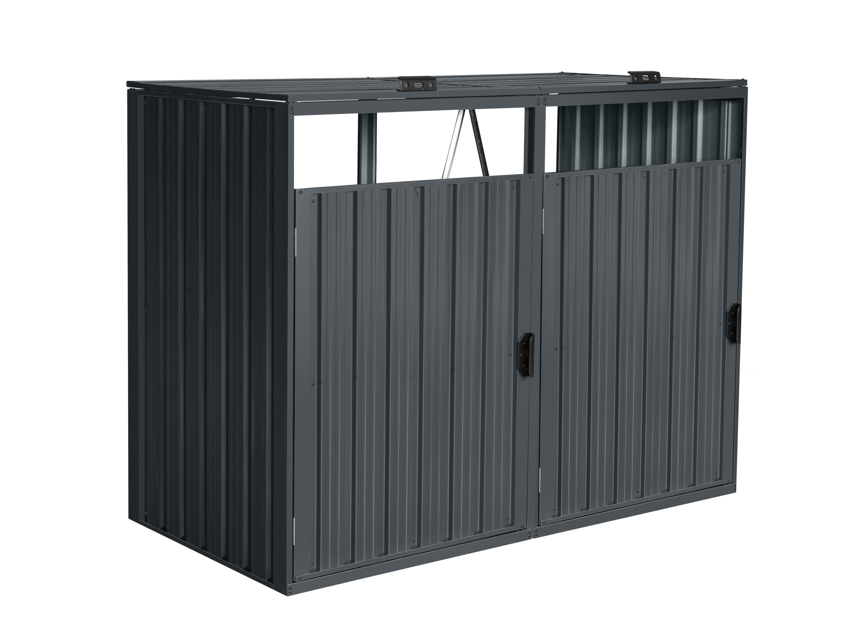 HOME DELUXE Obudowa na kosze na śmieci »CUBO« (2 x 240 litrów)