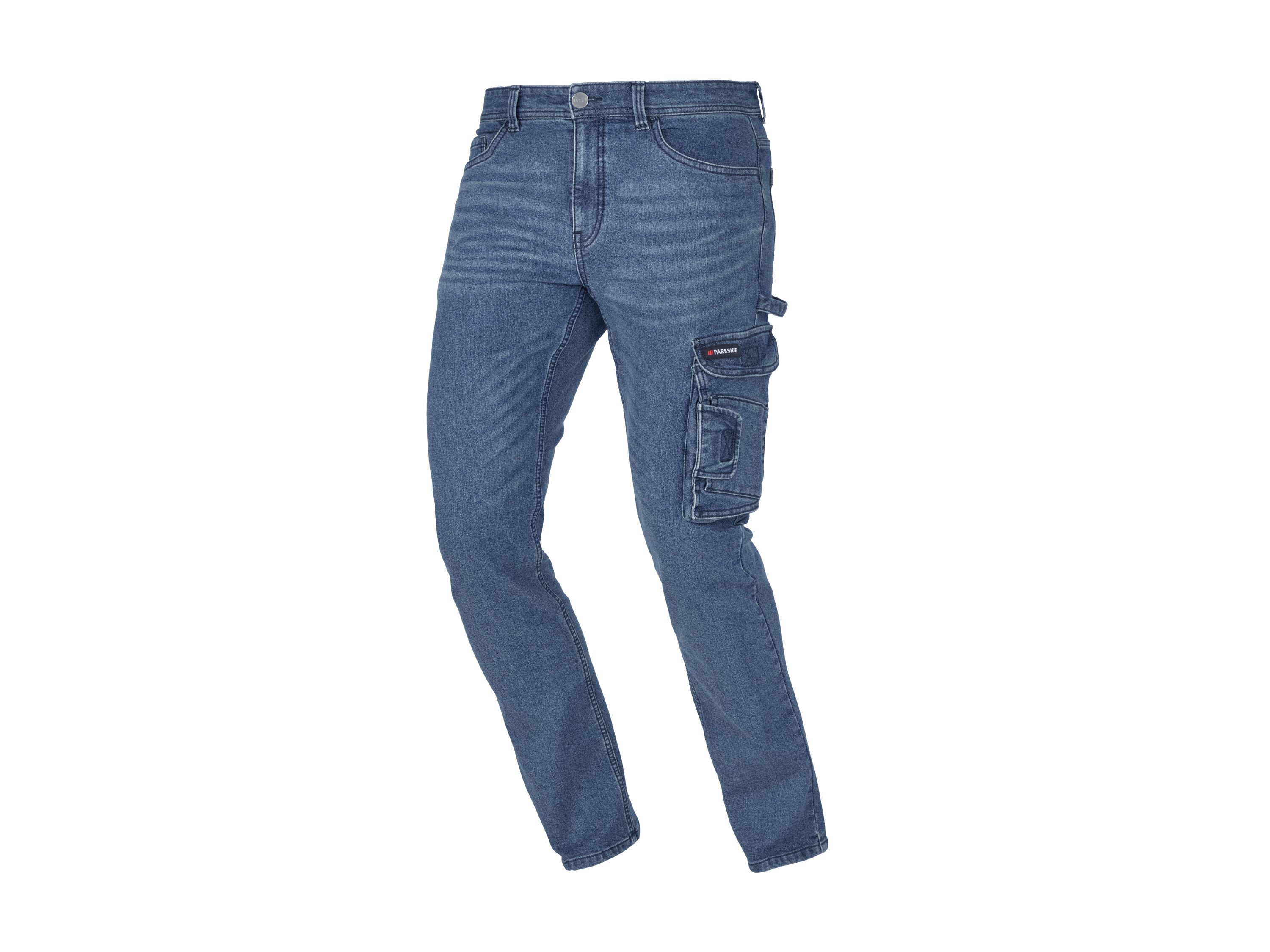 PARKSIDE® Jeansy robocze termiczne męskie (Niebieski, 56 (40/32))