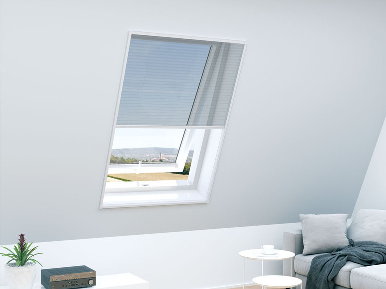 Pełny ekran: LIVARNO home Moskitiera rolowana na okno dachowe, 110 x 160 cm - zdjęcie 1