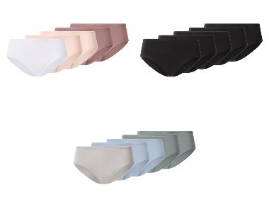 ESMARA® Damskie figi hipster, 5 sztuk