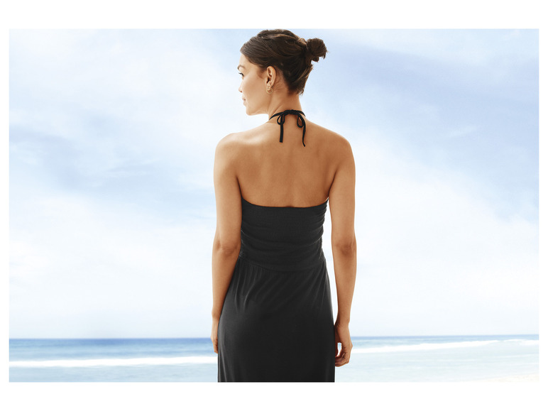 Pełny ekran: esmara® Sukienka damska z wiskozy, z ramiączkami typu halter - zdjęcie 5