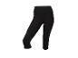 Czarne damskie legginsy capri do ćwiczeń