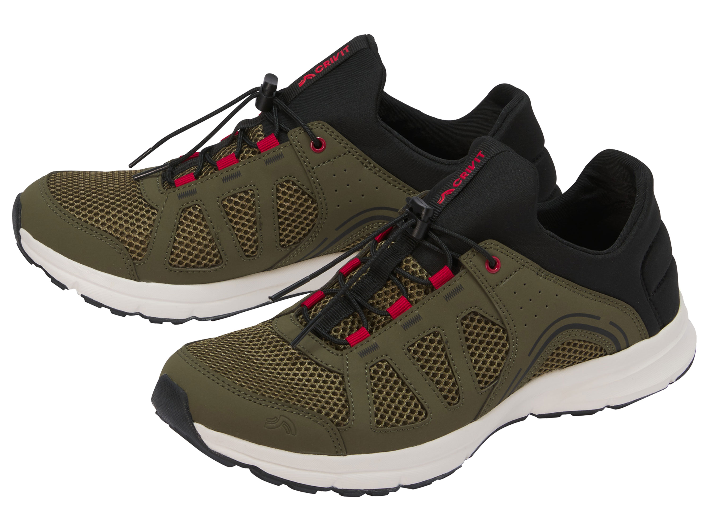 CRIVIT Buty outdoorowe męskie (Oliwkowy, 43)
