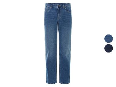 LIVERGY® Jeansy męskie z bawełną, straight fit