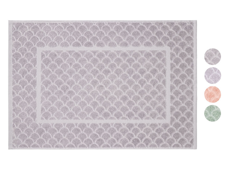Pełny ekran: LIVARNO home Mata łazienkowa z bawełny, 50 x 70 cm - zdjęcie 1