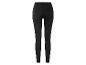 Czarne legginsy damskie.